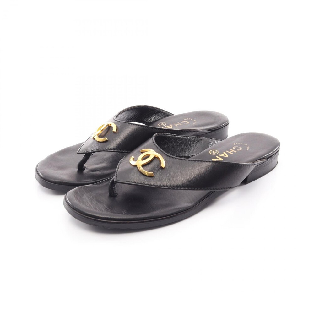 Chanel Coco Mark Sandals Flip-Flops #318288C69B